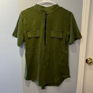 New olive shirt size medium.